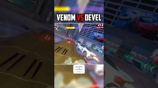 Venom VS Devel #shorts #asphaltlegendsunite #asphalt9 #gaming #racing #a9 #venomf5