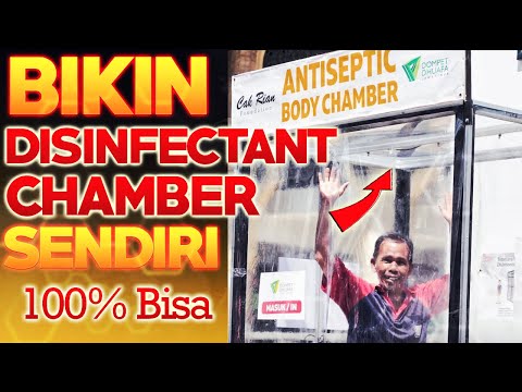 Cara Membuat Bilik Disinfektan Otomatis - Membuat Semprotan Disinfektan Otomatis
