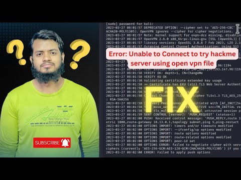 Fix OpenVPN Connection Error on TryHackMe: A Step-by-Step Solution for OpenVPN 2.6 Users