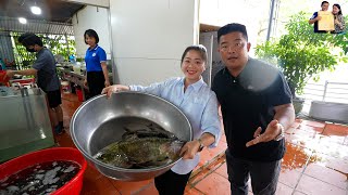 Trên đường đi Tân Gia nhà A Páo ăn Cá sông toàn món ngon ở Yên Bái cùng A Hải Sapa TV