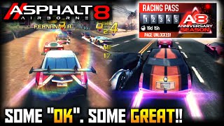 Testing the 🦅 'Murican 🦅 𝐑𝐚𝐜𝐢𝐧𝐠 𝐏𝐚𝐬𝐬 Cars (1/2) (Asphalt 8)