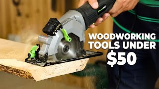 20 Coolest Woodworking Tools Under $50 On Amazon