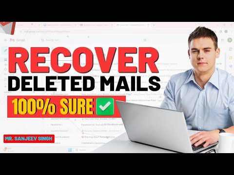 How to recover deleted mails from Gmail || Delete mail recovery || How to recover deleted massages