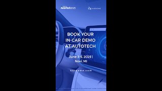 #shorts #AutoTech #VoiceUI #SpatialHearingAI #Kardome #VoiceAI #SmartVehicles #InCabinExperience