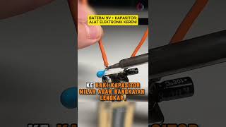 Eksperimen Seru! Merakit Alat Listrik dengan Baterai 9V! #elektronika #shortvideo #diy