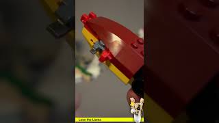 Fire Dragon Spine- Lego Set 31102 || All Snaps #lego #afol #creator #firedragon #legoanimals