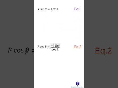 Solving Two Equations With Sin and Cosine Using Substitution Method #equations #algebra