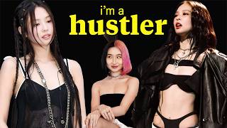 the step by step rebrand of Jennie Kim