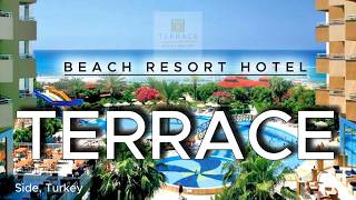 🐬Terrace Beach Resort Hotel Side, Turkey🇹🇷 5***** All Inclusive 🌍Honest review [4k]