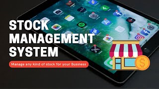 Stock Management System | PHP Project for Stock Management | CodeIgnitor