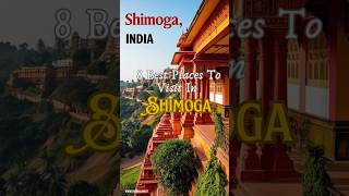 Best Tourist Places in Shimoga (Shivamogga) | Must-Visit Spots in Karnataka #shimoga  #shivamogga