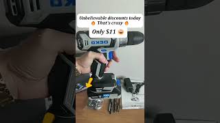 20V Cordless Drill for DIY Projects #cordlessdrill #DIY #hometools