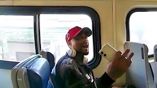 Guy Gets Kicked Off The Train, Becomes Enraged