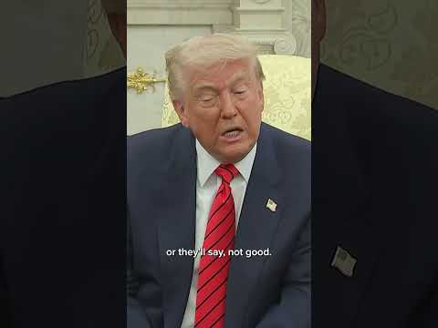 Trump on trade: 'We don't have to sign deals, they have to sign deals with us'