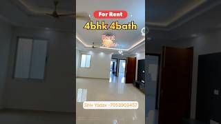 4bhk for rent in dwarka, sector-17B3, Rent-75,000/- #dwarkaflats #4bhkflats