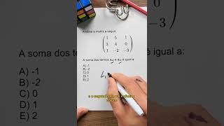 The basics of Matrices! #Mathematics #enem #competitions #education