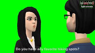 Hobbies/English conversation for beginner's /Cartoon video.