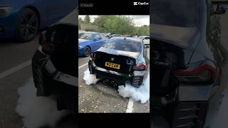 Ai burnout BMW M2💨💨🔥🔥#cars #fy #carlover #bmw