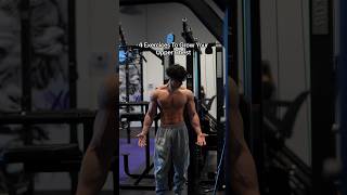 4 Exercises To Grow Your Upper Chest (most aesthetic part of your chest) 🦾