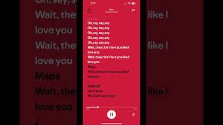 ~ maps ~ • yeah yeah yeahs • *wait they don’t love you like I love you* #fyp #viral #trend #dance