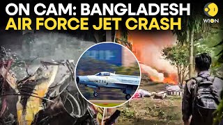 Dhaka Plane Crash LIVE: Bangladesh's Air Force Jet Crashes Into Dhaka School | At Least One Dead