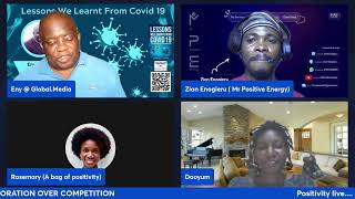 Positivity live….. COLLABORATION OVER COMPETITION