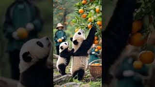 "This Is How Pandas Spend Their Day!"#PandaLife#cuteanimals#serenitybeats #InspiraToons