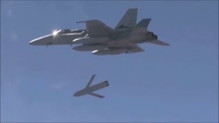 Australian F/A-18A Hornet testing the JASSM standoff air-ground cruise missile