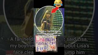 Lisa prefer cat over bf 💀🤣 #lisa #funny #fypviralシ #ytshorts #blqckpink #blink @wearelloud