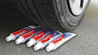 Experiment: Car Vs Toothpaste