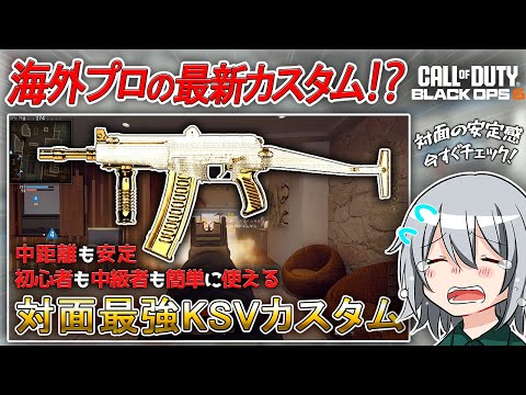 〖COD:BO6〗海外プロが使う最新カスタム！「5分間」で「対面最強KSVカスタム」をサクッと紹介！誰でも簡単に扱える超安定型の構成とは！？