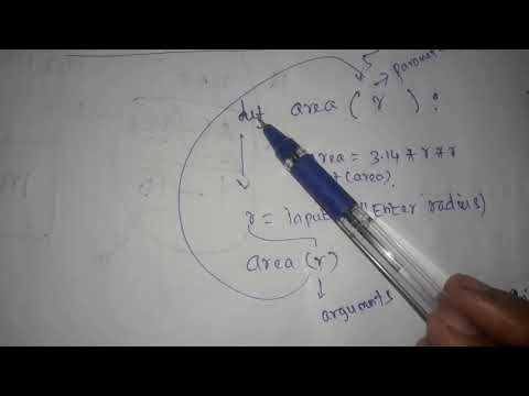 Modules and functions in python