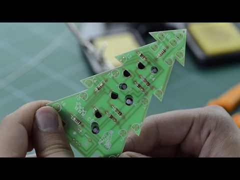 How to make LED Christmas Tree Project