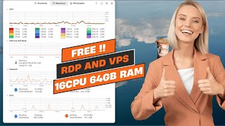 LETS TRY FREE RDP VPS 16 CPU AND 64GB RAM | LIFETIME FOREVER