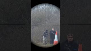 How far can an Airsoft sniper shoot? #airsoft #paintball #trickshots ￼