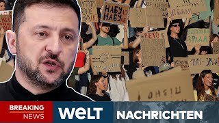 UKRAINE: Selenskyj rudert zurück! Reaktion auf Proteste! Neues Gesetz gegen Korruption kommt I LIVE