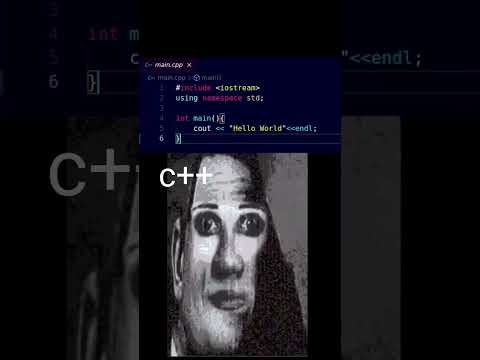 Hello World in different programming languages #programming #memes