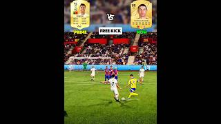 Prime Cristiano Ronaldo vs Now | FIFA 17 Vs EA FC 25 #fc25 #shorts #ronaldoprime #cr7shorts #cr7
