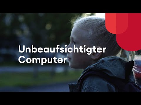 AwareGO SAT Video: Unbeaufsichtigter Computer