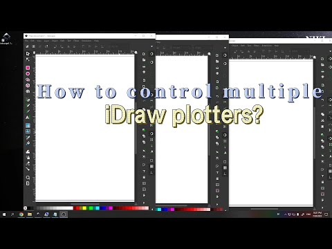 How to use multiple iDraw plotter at the same time