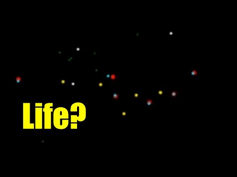 Simulating Cellular Life with Simple Rules