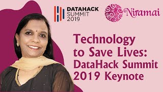 Dr. Geetha 's Keynote at DataHack Summit 2019.