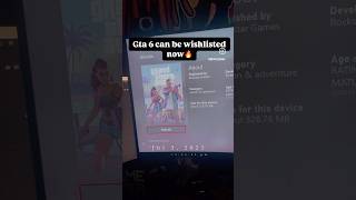 GTA 6 Wishlisting is LIVE on Xbox and PlayStation Stores #gta6 #xbox #hype