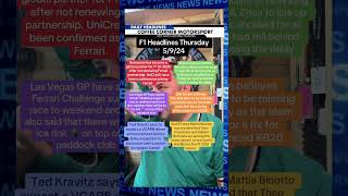 F1 Daily Headlines