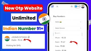 Otp Bypass Indian Number || Unlimited Indian Otp Bypass || new Otp Website 2024 || Otp website 2025