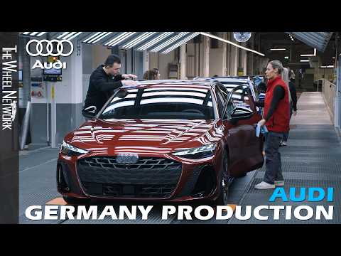 NEW 2026 Audi A6 Avant Production – Plant Neckarsulm, Germany [4K]