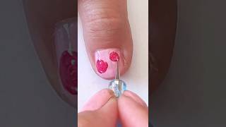 🌹Rose NAIL ART 💅#for #beginners #nailart #nailpolish #nailpaint #easy #samiksha #shortnails #style💕💕