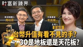 台幣驚天一升震撼全球　誰是背後「看不見的手」？　央行退守30大關　是升值底線？　還是下一波起漲點？｜財富新鏡界｜#鏡新聞