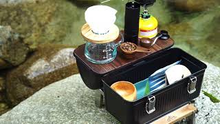 STANLEY ランチボックスで水辺のオープンカフェ