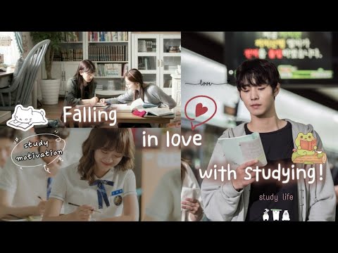 How to get addicted to studying!📚(Five tips to fall in love with studying) |kdrama+cdrama|